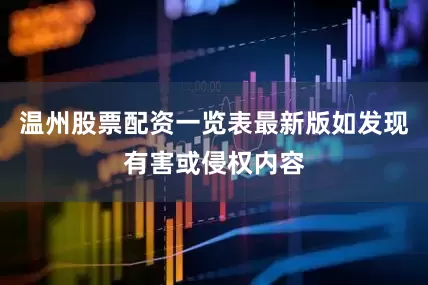 温州股票配资一览表最新版如发现有害或侵权内容